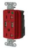 HUBBELL WIRING DEVICES SNAP8300USBR