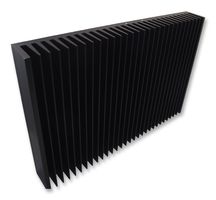 Dissipatori estrusi standard, SK 56, alluminio, anodizzato nero