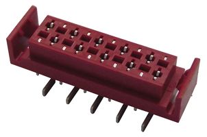 Amphenol Icc Tmm-6-L-10-1 Socket, Smt, Lock, 1.27Mm, 10Way