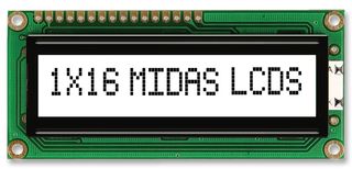 MIDAS DISPLAYS MC11605A6W-FPTLW-V2