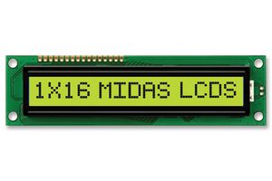 MIDAS DISPLAYS MC11609A6W-SPR-V2