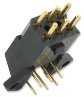 Souriau-Sunbank By Eaton Sms6Ge6N9 Connector, Rectangular, Plug, 6Pos, Pcb