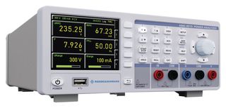 HMC8015COM - Analizzatore di Alimentazione, Corrente, Energia, Frequenza, Armoniche, Potenza, Tensione, 2 Canali