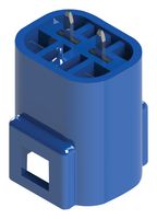 572-002-420-301 - Basetta a Pin, 5.8 mm, 1 File, 2 Contatti, Foro Passante, E-Seal 572 Series