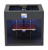 CRAFTBOT PLUS - Stampante 3D, filamento 1,75mm, strato 0,1mm, costruzione 250mm x 200mm x 200mm, 200mm/s, USB