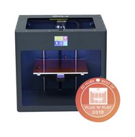 CRAFTBOT PLUS - Stampante 3D, filamento 1,75mm, strato 0,1mm, costruzione 250mm x 200mm x 200mm, 200mm/s, USB