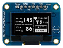MIDAS DISPLAYS MDOB128064V1V-WS