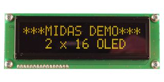 MIDAS DISPLAYS MCOB21609AV-EYP