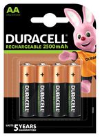 DURACELL DURACELL RCR ULTRA 2500MAH AA X4