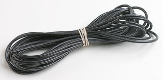 Filo, A Trefoli, Silivolt® 1V Super Flex, Gomma di Silicone, Nero, 20 AWG, 0.5 mm², 16 ft, 5 m