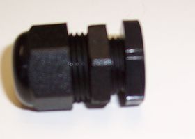 Abb Cb02650 Pg9 Cable Gland With Locknut Black