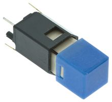 E-SWITCH LP2S2WHTBLU-N
