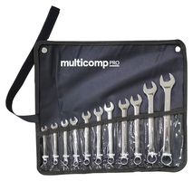 Multicomp Pro 11-Piece Combination Wrench Set