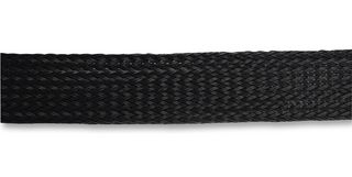 Pro Power Bsfr-016 50M Braid Sleeve, 16Mm, Black, 50M