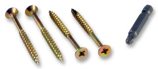 010061 - WOODSCREW, M3.5, 16MM, (PK 200)