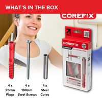 CFX024P - COREFIX +30 DRYLINE WALL FIXING - 24PK