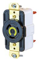 Twist-Lock Devices-Spring Termination Single Flush Receptacle