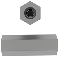 Raf Electronic Hardware 2102-632-Al Standoff, Hex Female-Female, 9.53Mm