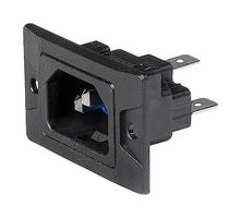 Schurter Serie 6080 Ingresso apparecchi IEC C14/C18, montaggio a vite, lato anteriore, connessione rapida