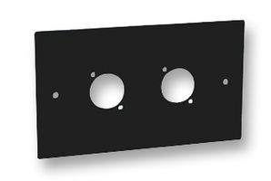 Elcom D0947K 16 Penn Piatto Due Neutrik D Acciaio Nero 4""x4-3/8 - Foto 6