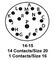 ITT CANNON KPSE06J14-15PZ