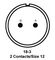 ITT CANNON MS3101E18-3PY