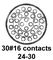 CINCH CONNECTIVITY SOLUTIONS CN0967C24G30S6-240