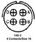 AMPHENOL INDUSTRIAL MS3102A14S-2S.