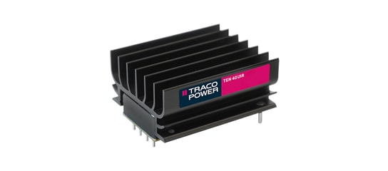 TEN 40UIR Series, 40 Watt DC/DC Railway Converter
