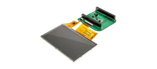 Cape con Display Touchscreen 4.3"