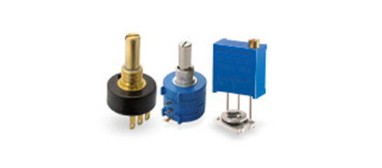 Potenziometri, trimmer e accessori