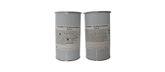DOW SYLGARD 170 elastomero siliconico bicomponente