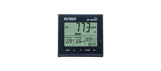 Extech CO100: Qualità dell'aria interna Desktop CO₂
