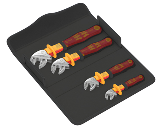 Spanner Set, Self-Adjustable, VDE, 4 Pieces, Joker 6004 Series 
