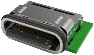 Prese elettriche impermeabili (IPX8) USB di tipo C